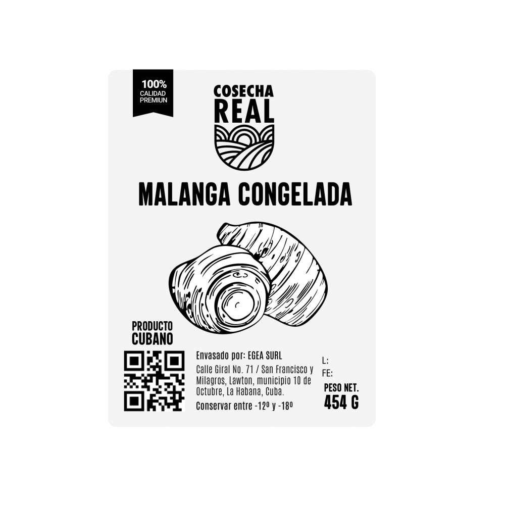 Malanga congelada Cosecha Real (454 g / 1 lb) - Miniatura 3
