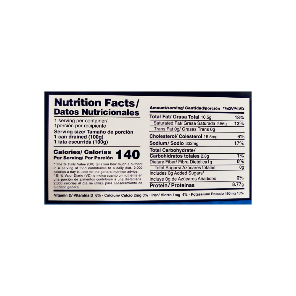 Atún ligero en trozos en aceite vegetal Fresko (1 kg / 2.2 lb) - Miniatura 4