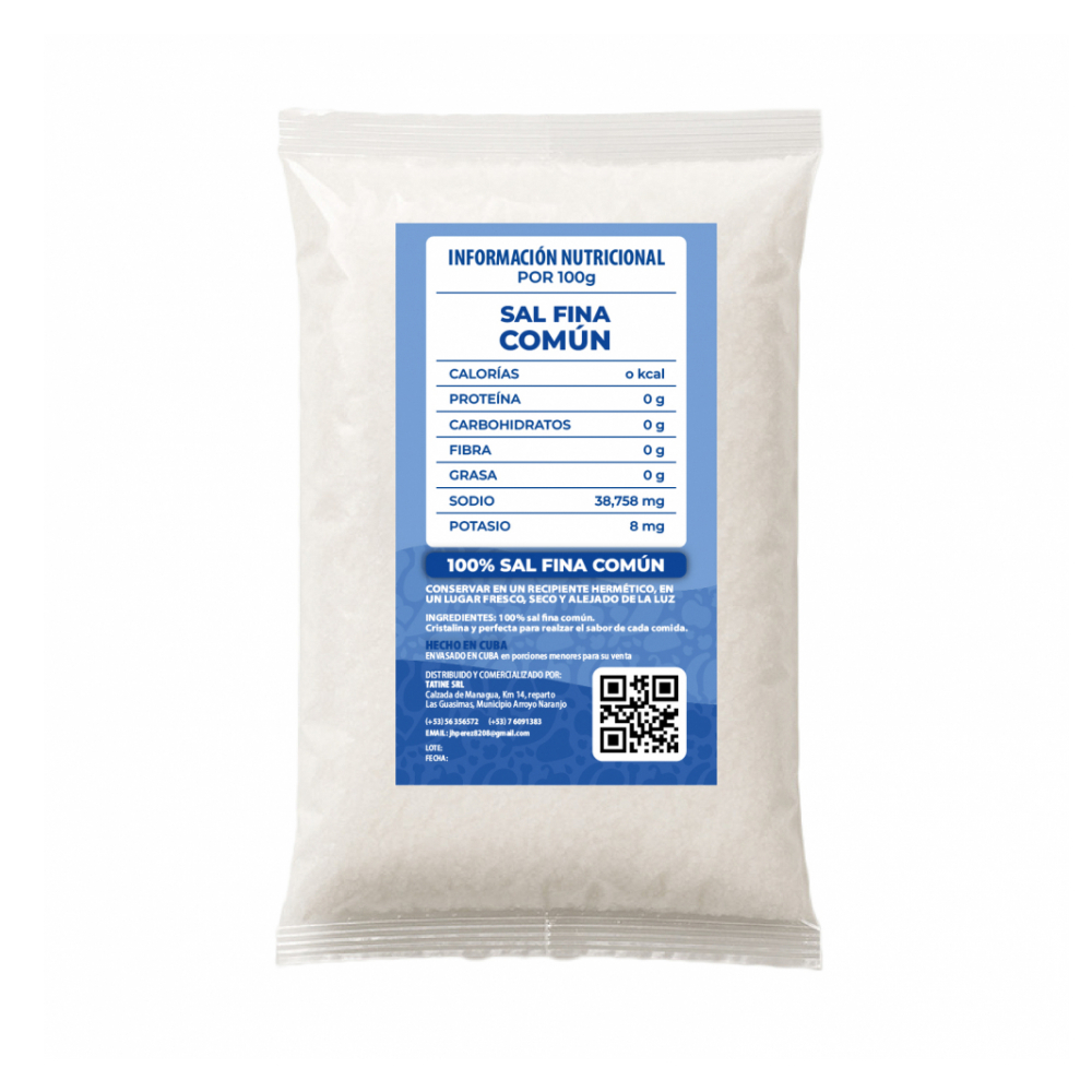 Sal fina común Campo Vivo (6 x 1 kg / 2.2 lb) - Miniatura 3