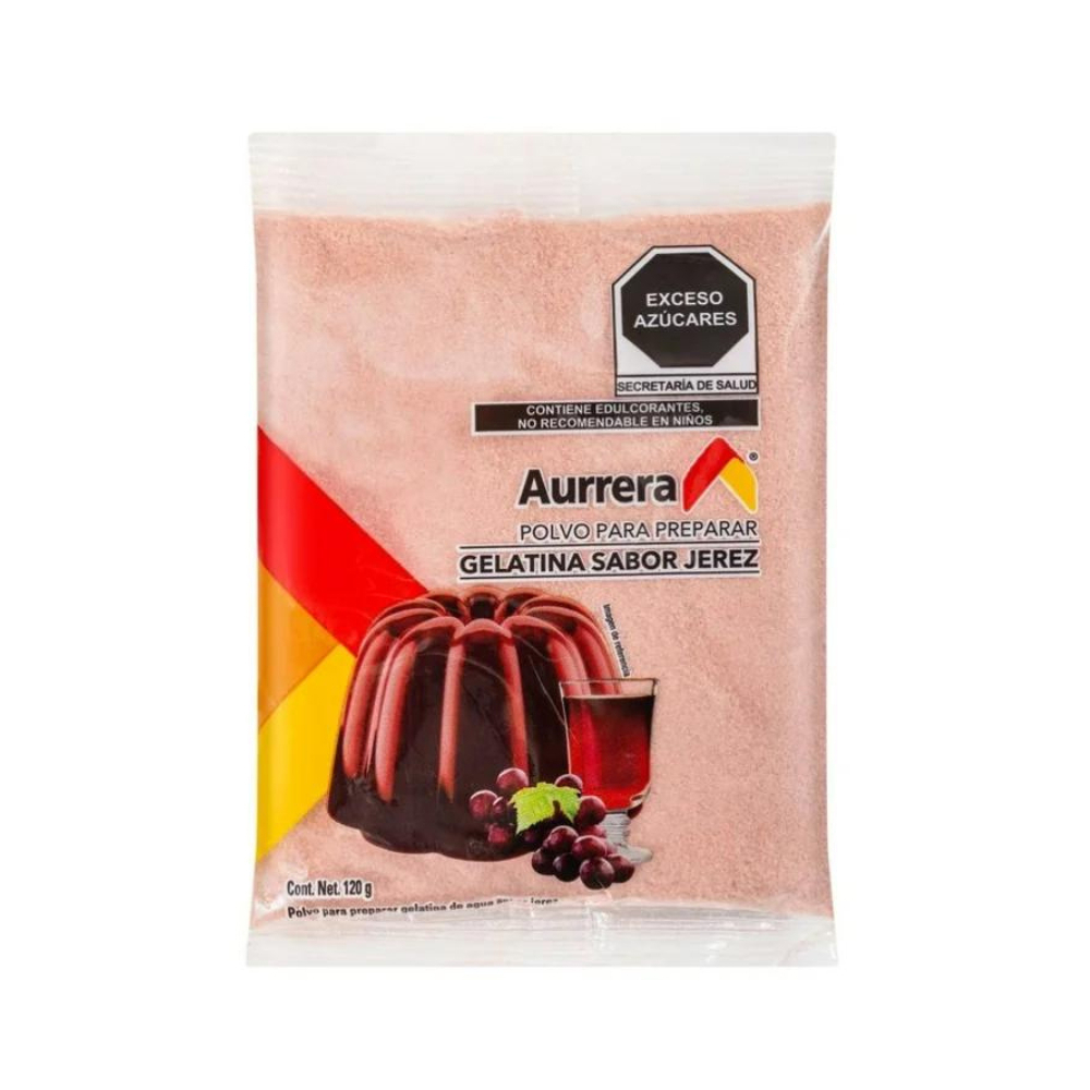 Gelatina sabor jerez Aurrera (120 g / 4.2 oz) - Miniatura 4