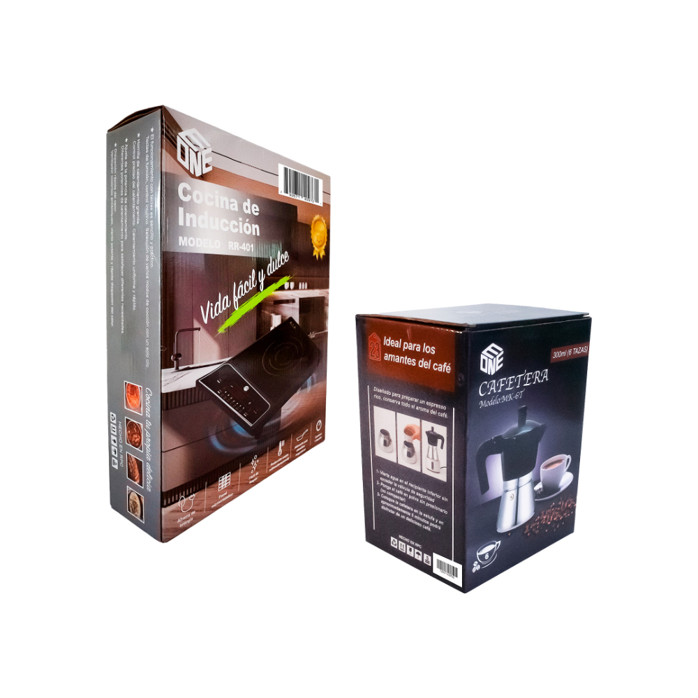 Cocina eléctrica de inducción Eone RR-401 + Cafetera clásica de 6 tazas Eone MK-6T - Miniatura 2