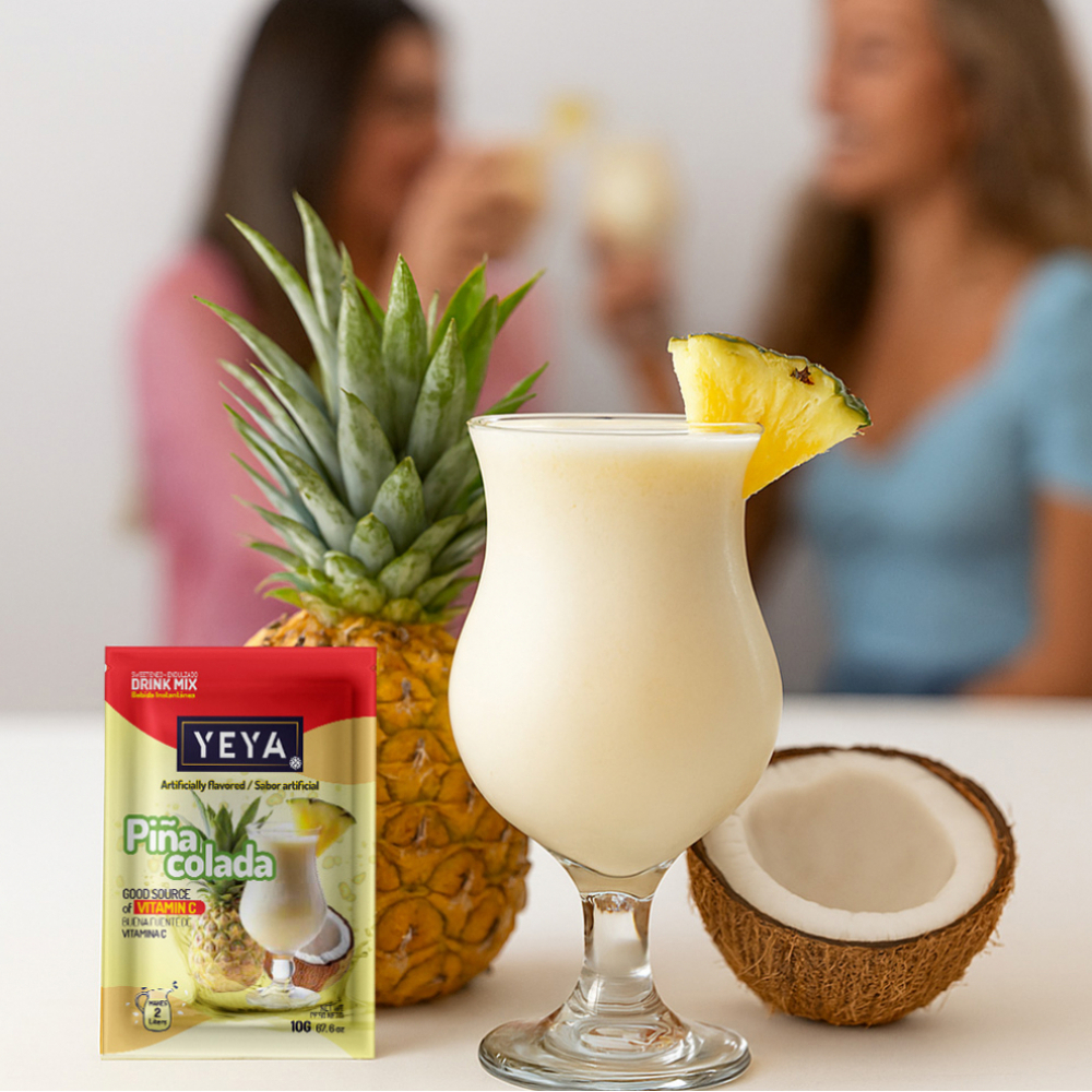 Refresco instantáneo sabor piña colada YEYA (10 x 10 g) - Miniatura 2