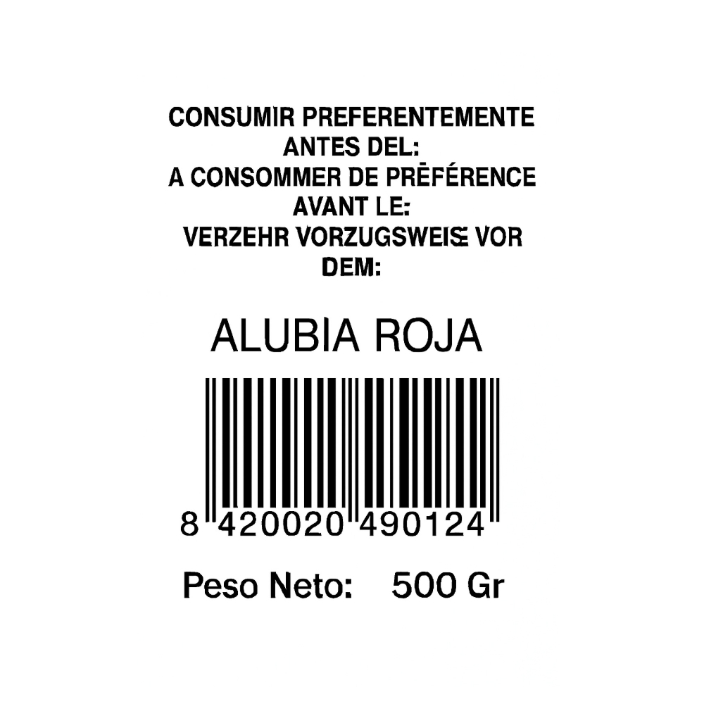 Alubia roja Grueso (500 g / 1.1 lb) - Miniatura 4