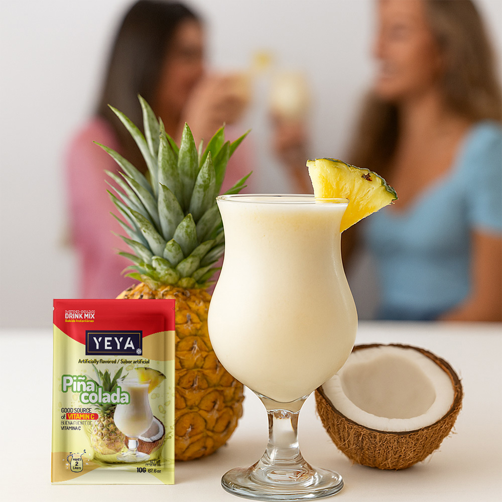 Refresco instantáneo sabor piña colada YEYA (10 g) - Miniatura 4