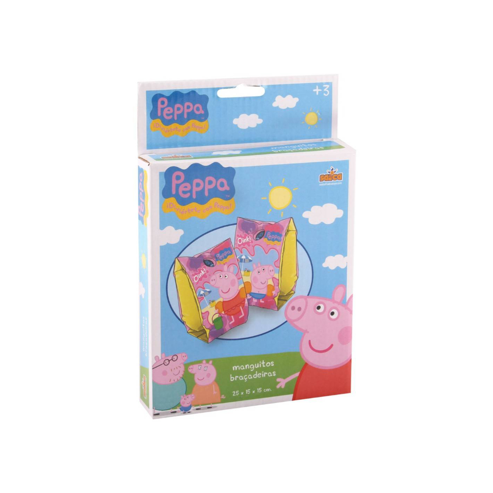 Flotadores brazos inflables Peppa Pig Saica - Miniatura 4