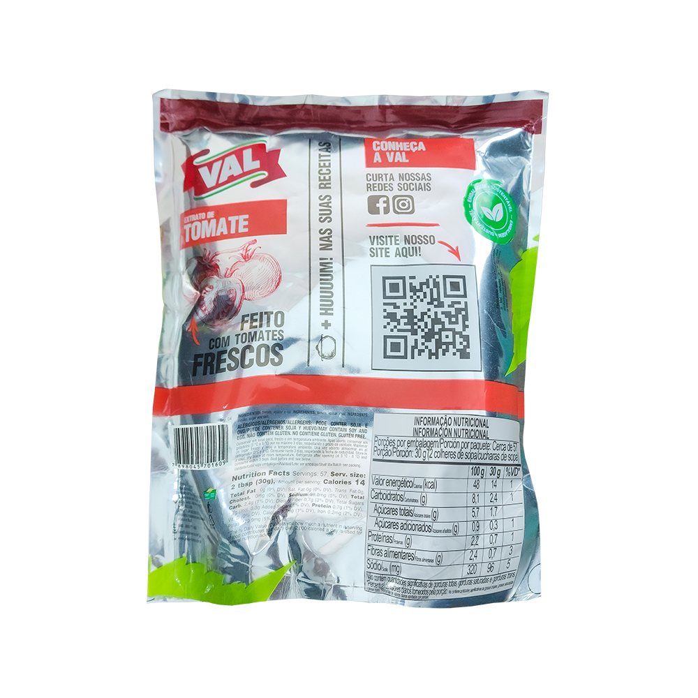 Pasta de tomate Val (1.7 kg / 3.75 lb) - Miniatura 2