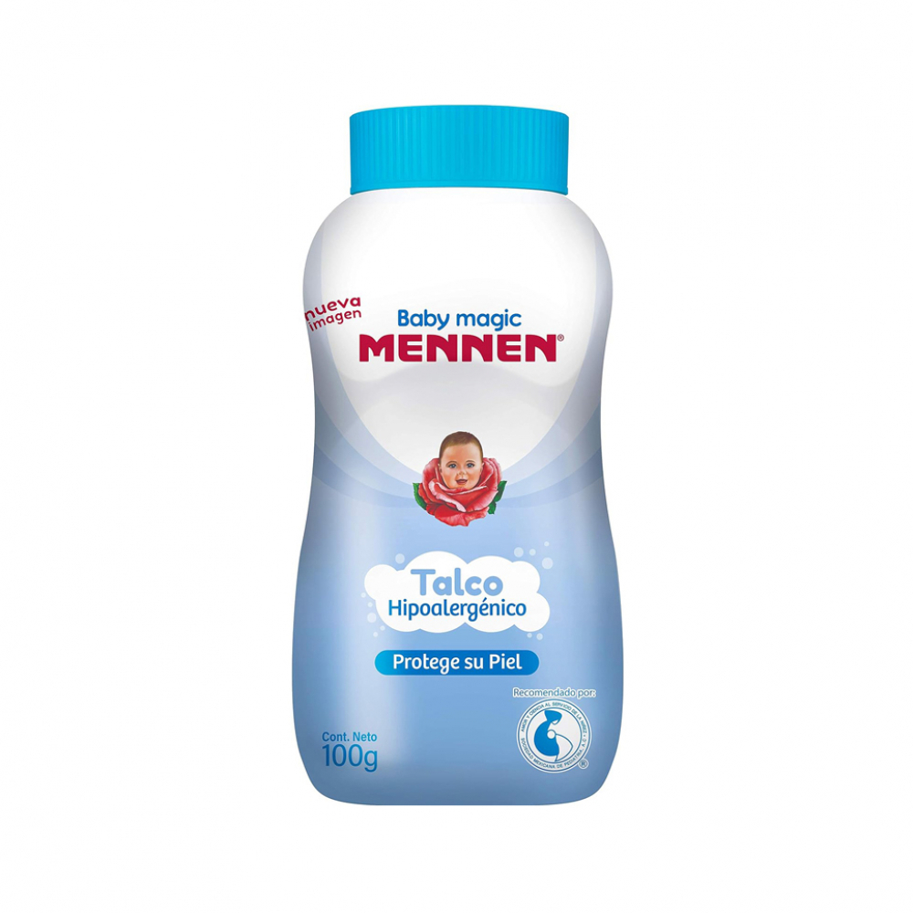 Talco hipoalergénico para bebés Baby magic Mennen (100 g / 3.52 oz) - Miniatura 2