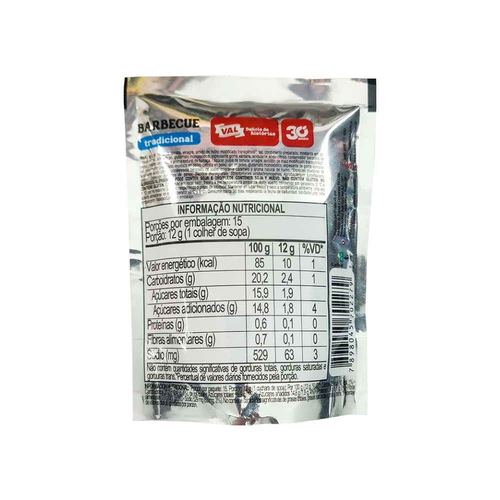 Salsa barbacoa tradicional (3 x 180 g / 6.35 oz) - Miniatura 3