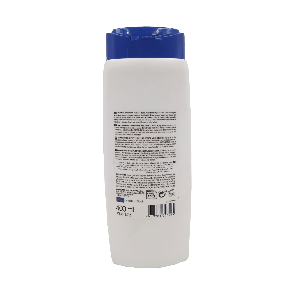 Champú anticaspa Betrés 400 ml - Miniatura 2