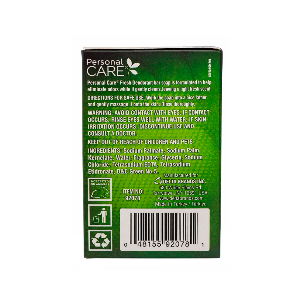 Jabón en barra combate el mal olor Personal Care (170 g / 6 oz) - Miniatura 3