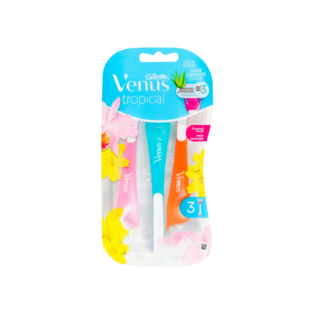 Maquinilla de afeitar Tropical Gillette Venus (3 U) - Miniatura 3