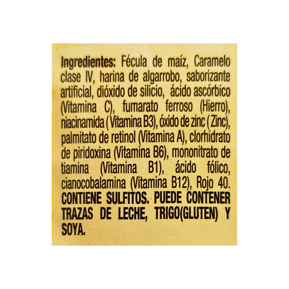 Polvo para preparar atole sabor chocolate fortificado con vitaminas y minerales Great Value (45 g / 1.59 oz) - Miniatura 3