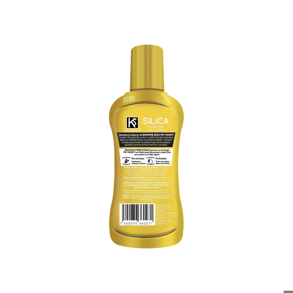 Silica de argán Kerashine (120 ml / 4.05 oz. fl.) - Miniatura 3