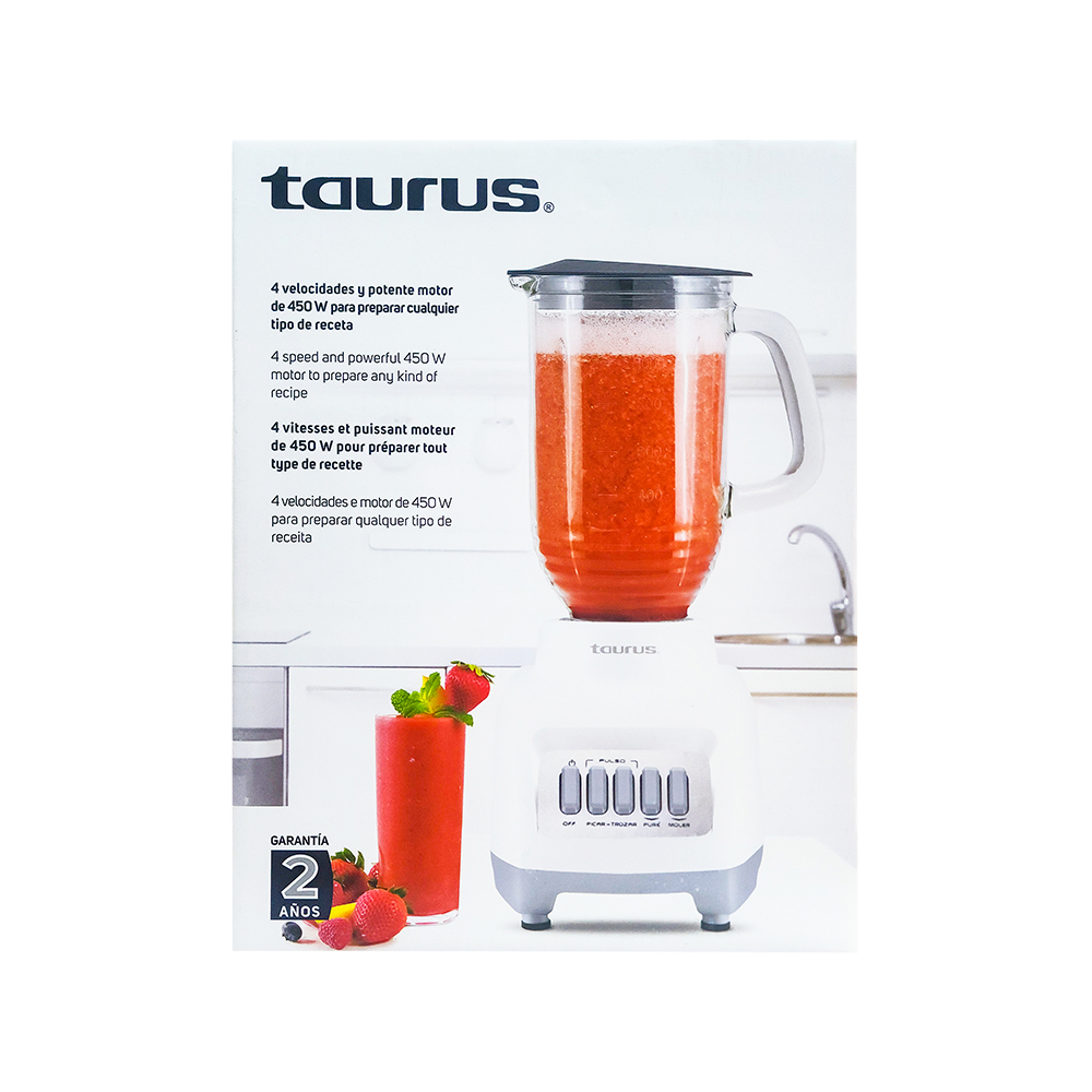 Licuadora color blanca Taurus Granite - Miniatura 2