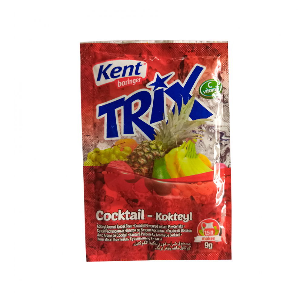 Caja de refresco en polvo sabor cóctel Trix (24 x 9 g) - Miniatura 2