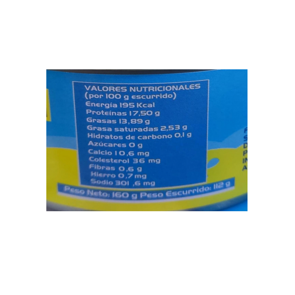 Atún en aceite vegetal Docanned (1 kg / 2.2 lb) - Miniatura 4