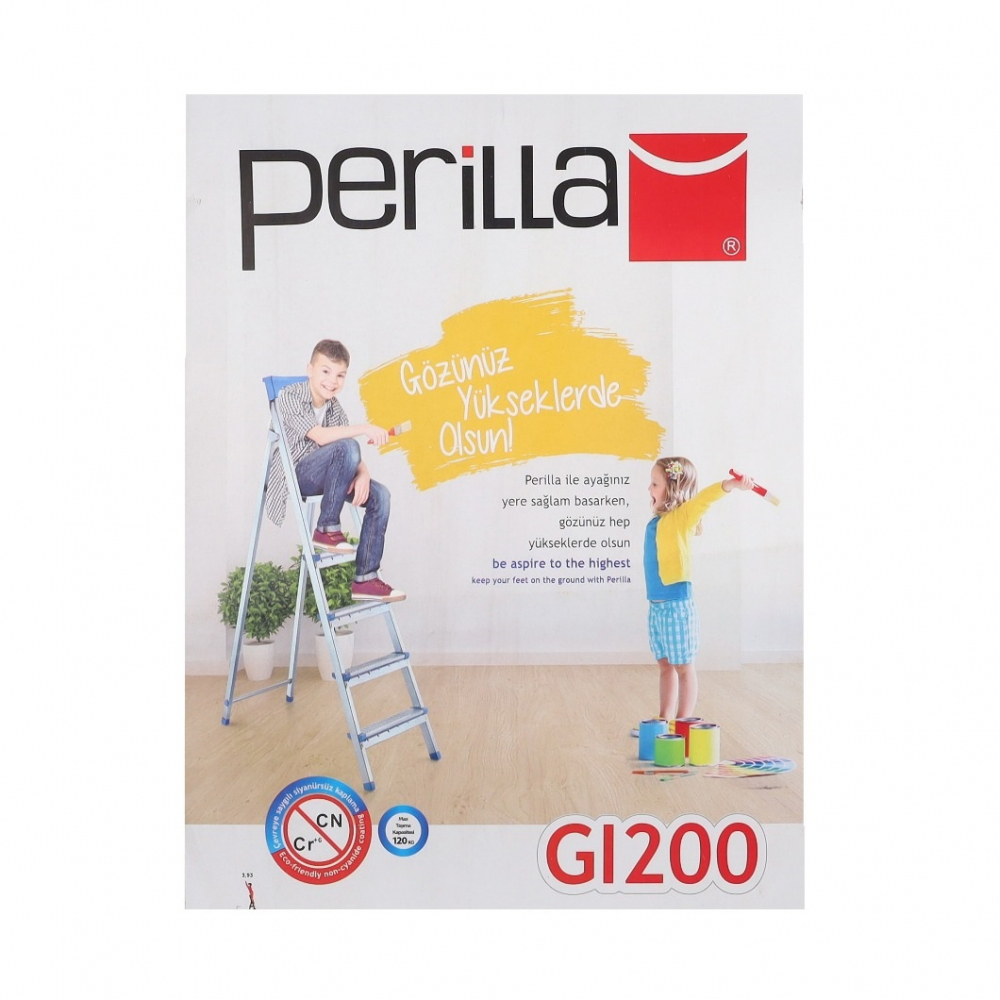 Escalera 5 + 1 pasos GI200 Perilla - Miniatura 2