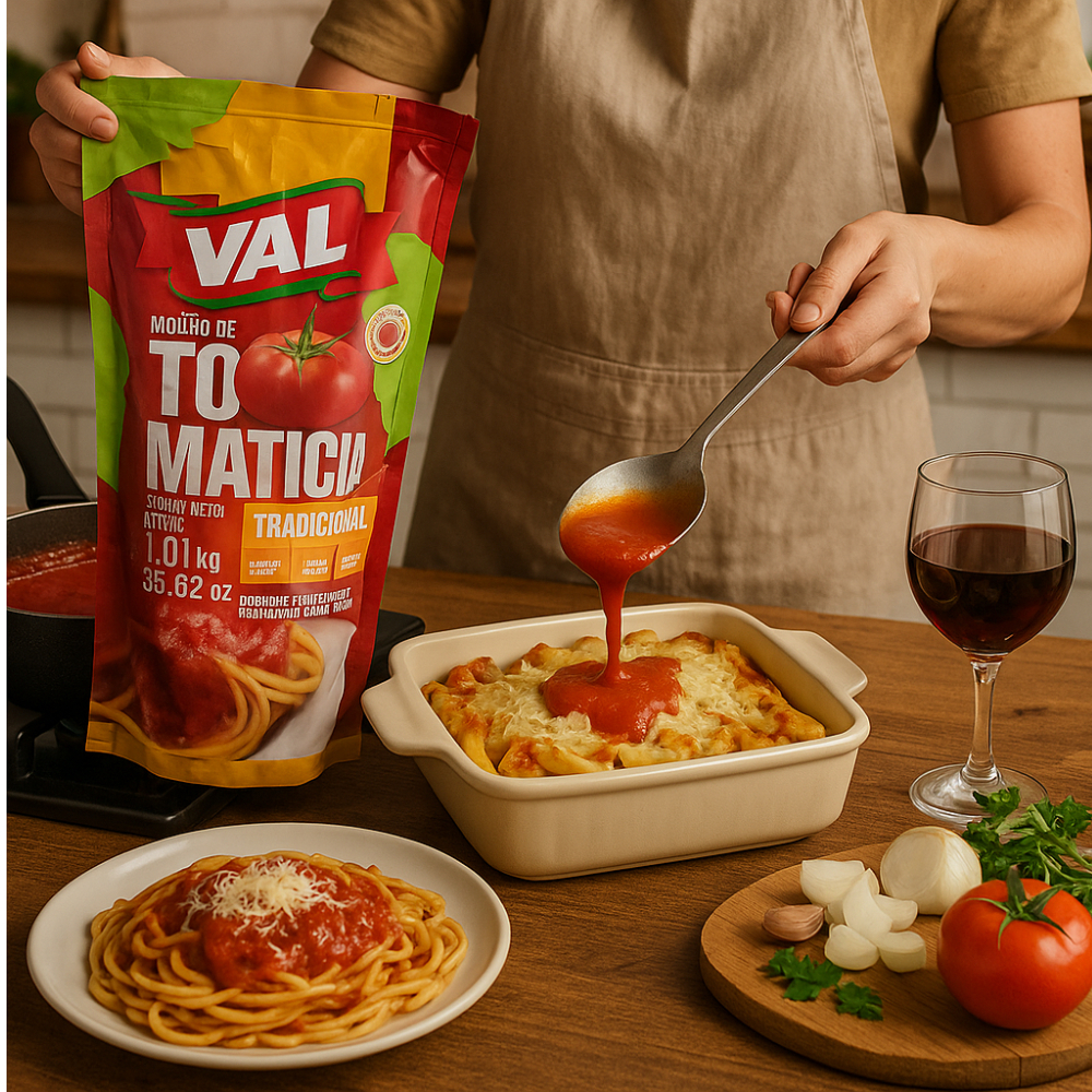 Salsa de tomate Val (1.01 kg / 2.23 lb) - Miniatura 4