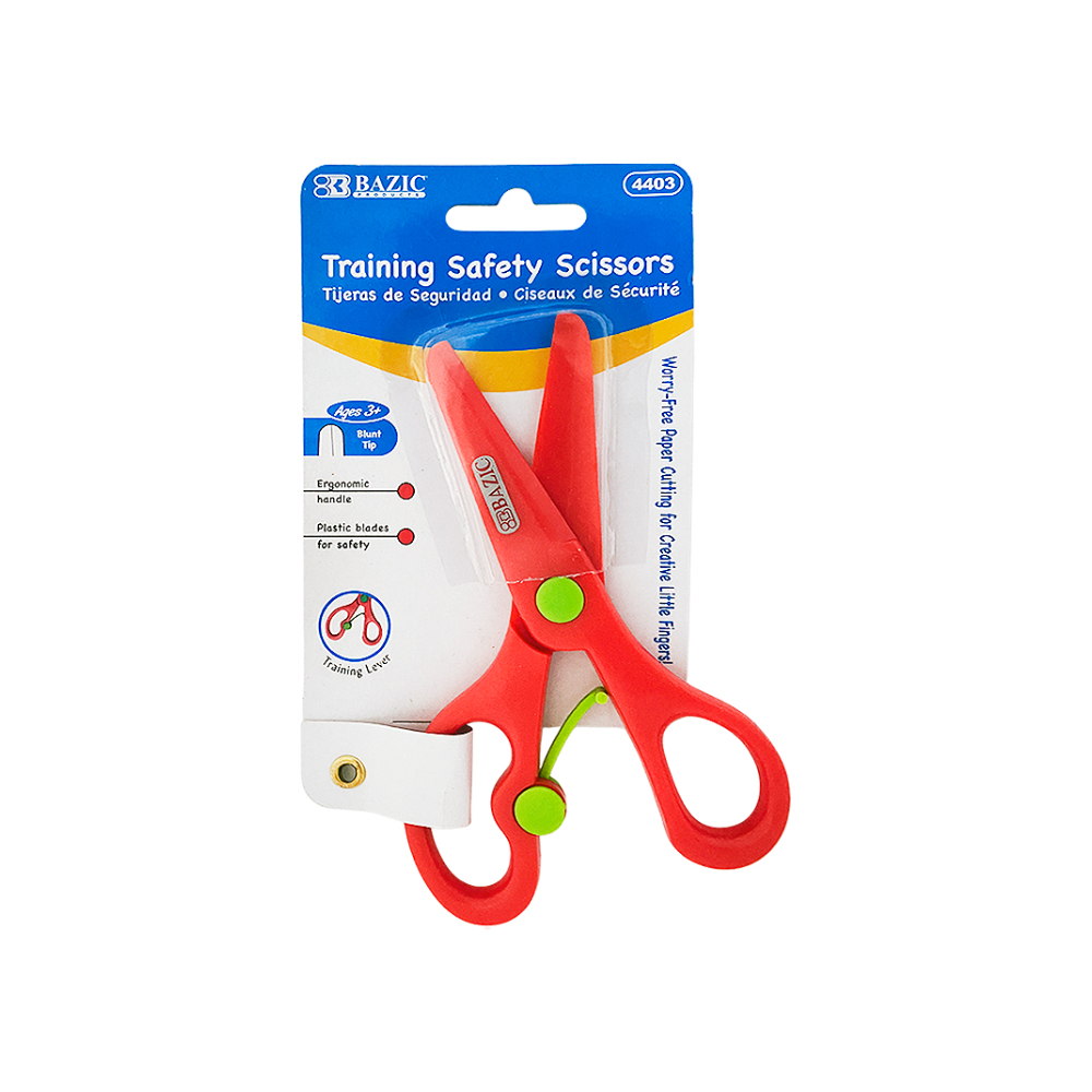 Tijera escolar de seguridad Bazic - Imagen 1