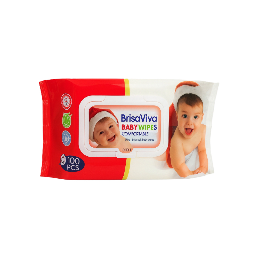 Toallitas húmedas para bebé Brisa Viva (100 U) - Miniatura 2