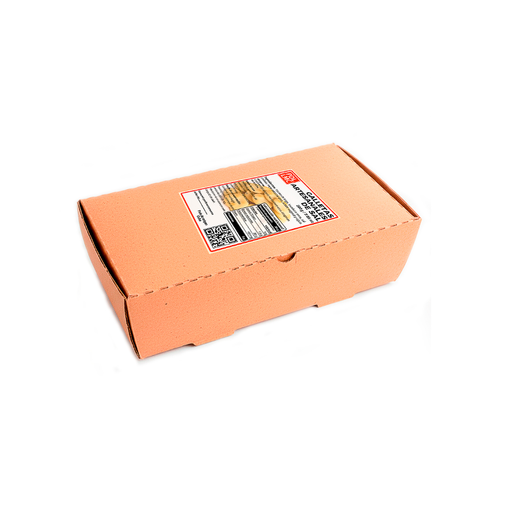 Galletas artesanales de sal PDL LMC (3 x 200 g / 7.05 oz) - Miniatura 3