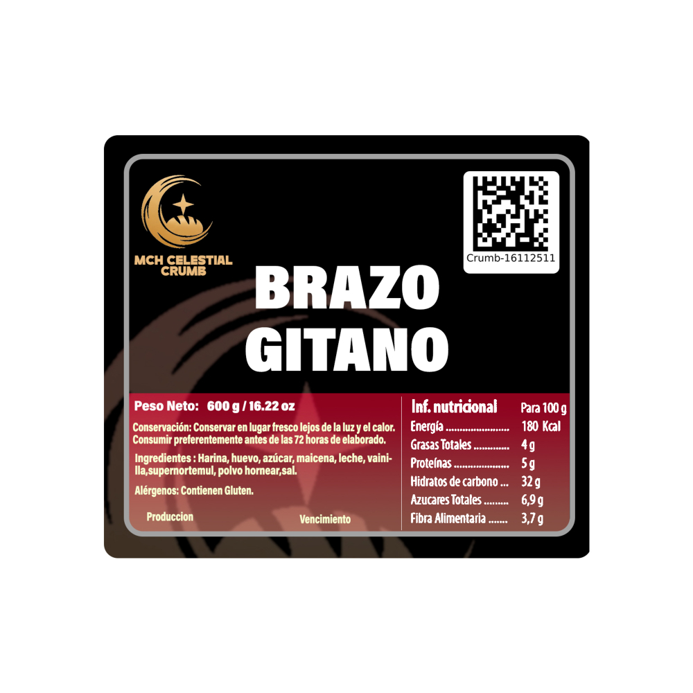 Brazo gitano MCH-Celestial Crumb (600 g / 1.3 lb) - Miniatura 3