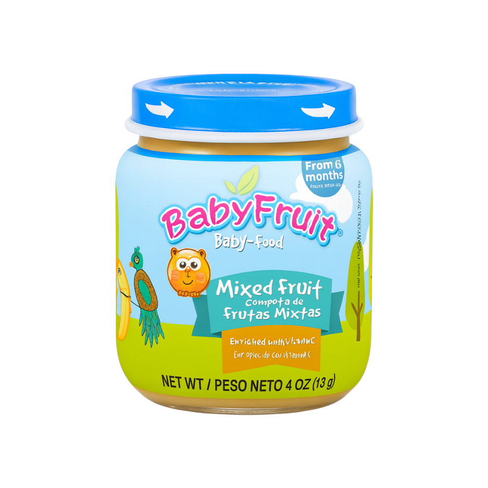 Compota de frutas mixtos Baby Fruit (8 x 113 g / 4 oz) - Miniatura 2