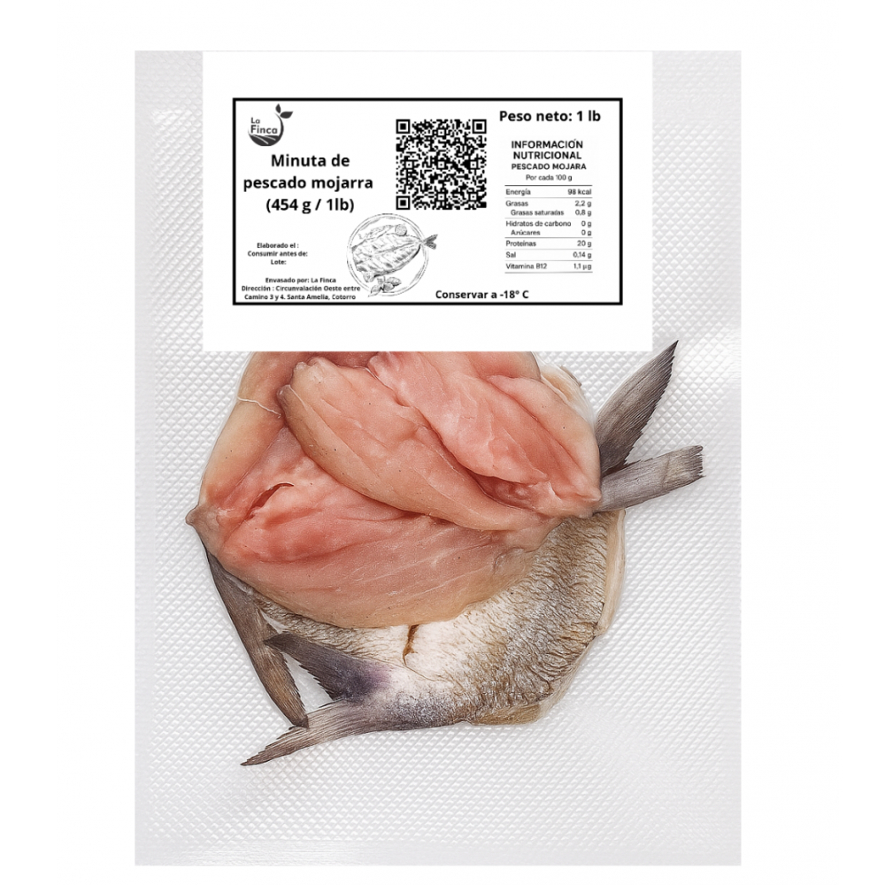 Minuta de pescado mojarra La Finca (454 g / 1 lb) - Miniatura 2