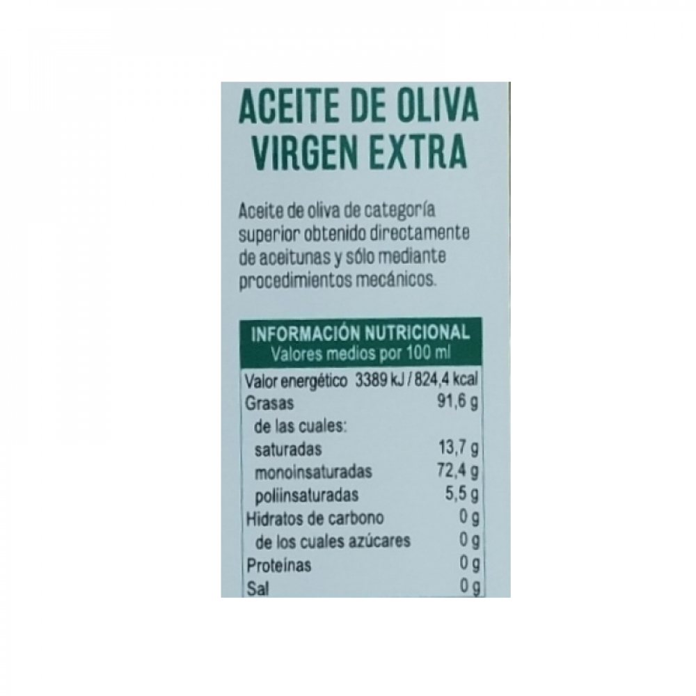Aceite de oliva virgen extra Vima Foods (250 ml) - Miniatura 3