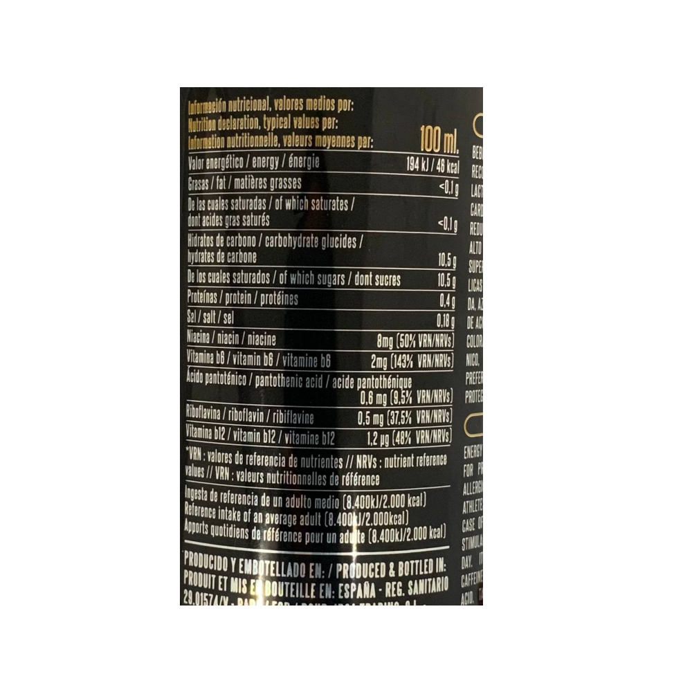 Bebida energética 5shot (250 ml) - Miniatura 2