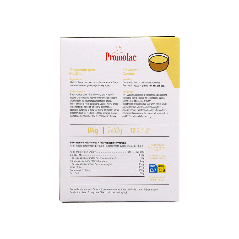Natillas caseras Promolac (84 g / 2.96 oz) - Miniatura 3