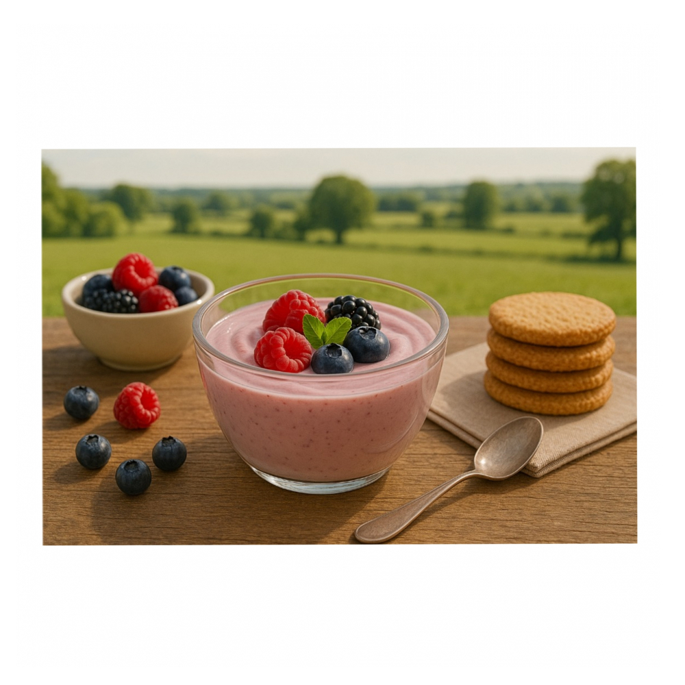 Yogurt probiótico de coágulo sabor frutos del bosque Alask (1 L) - Miniatura 4