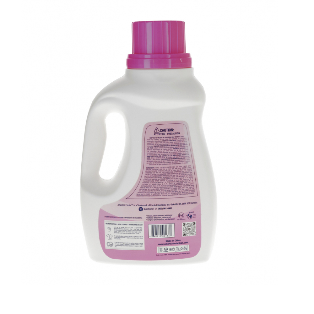 Detergente líquido hipoalergénico para ropa America fresh (1.48 L) - Miniatura 2