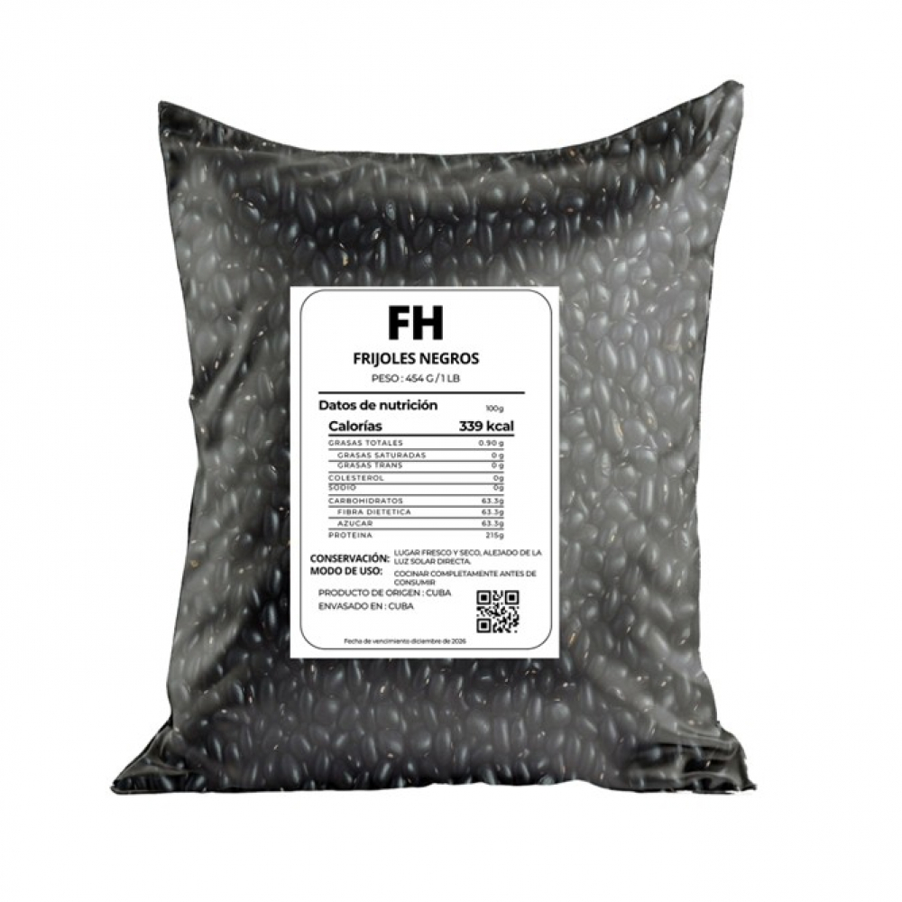 Frijoles Negros (454 g / 1 lb) - Miniatura 2