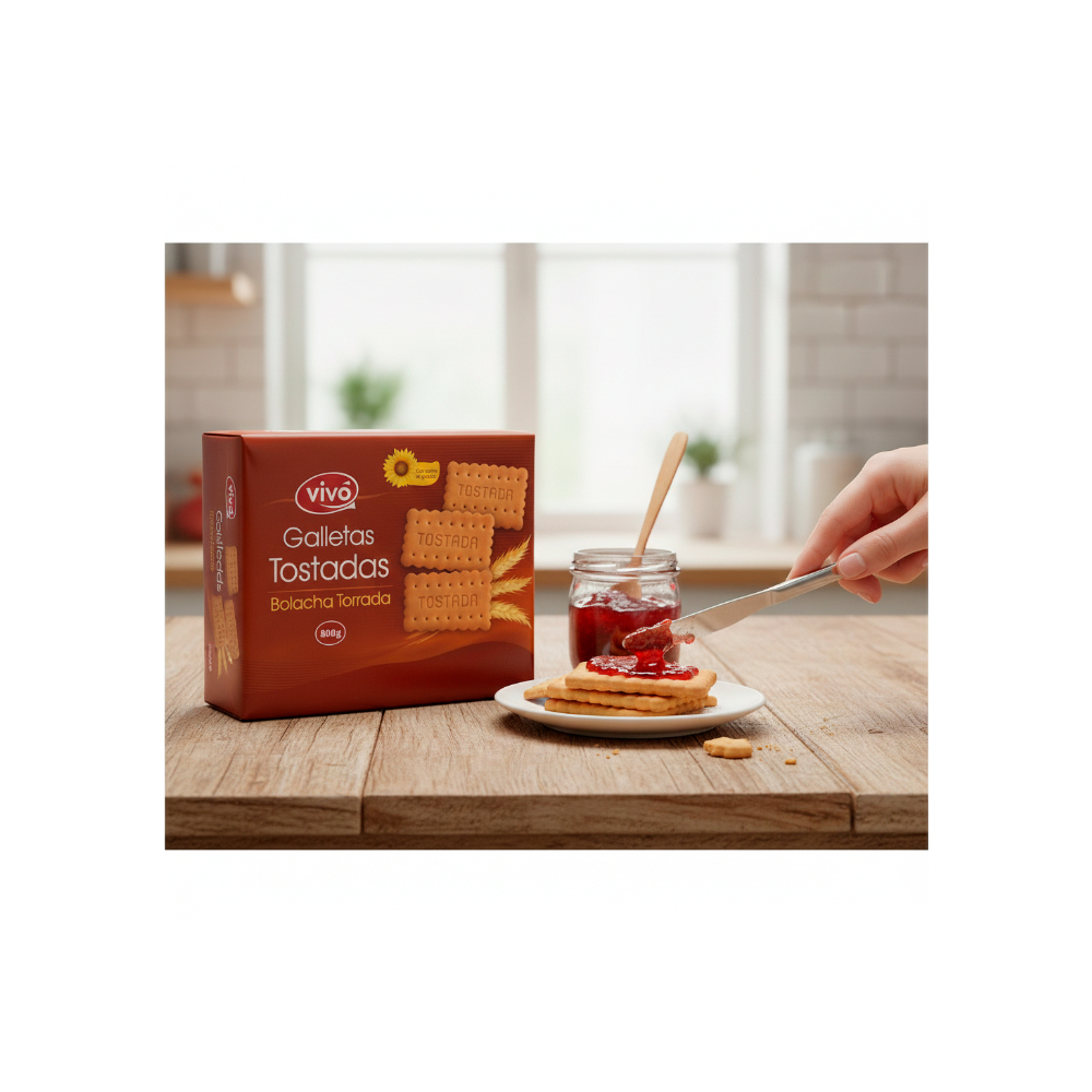 Galletas tostadas Vivo (800 g / 1.76 lb) - Miniatura 3