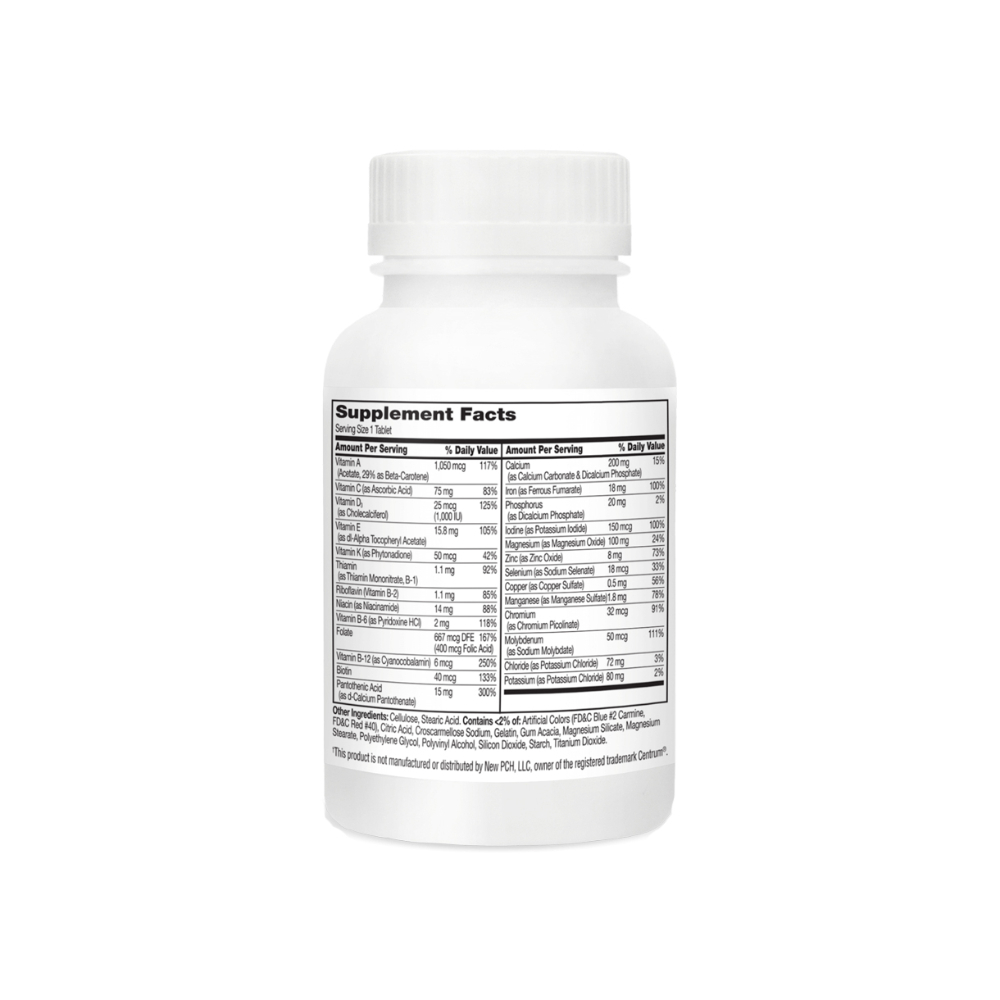 Suplemento multivitamínico y multimineral para mujeres Sentry 21st Century (120 tabletas) - Miniatura 3