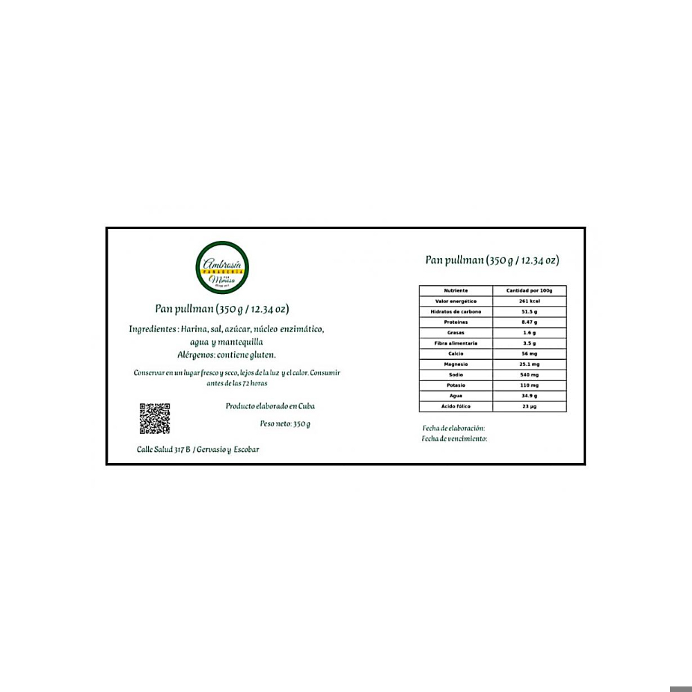 Pan pullman (3 x 350 g / 12.34 oz) - Miniatura 3