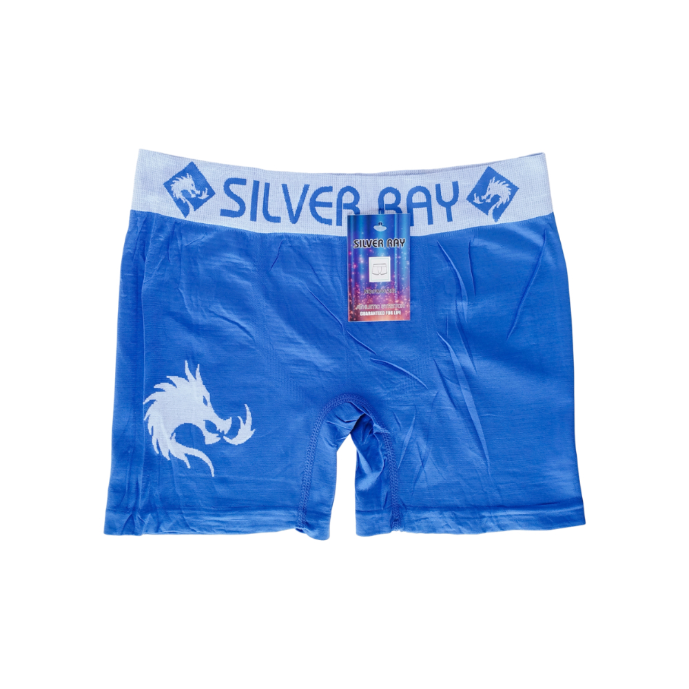 Calzoncillo azul para hombre Silver Ray (Talla única) - Miniatura 3