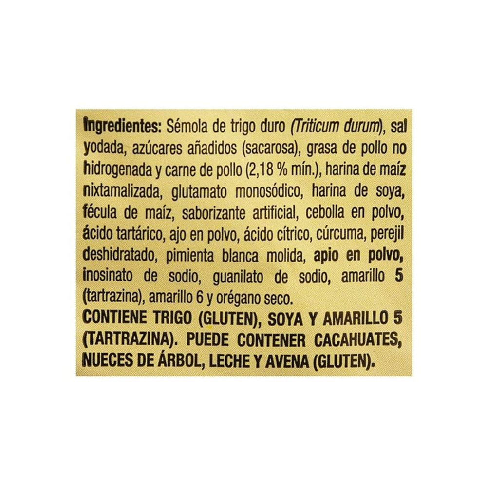 Sopa de pasta fideo con sabor a pollo Great Value (95 g / 3.35 oz) - Miniatura 4