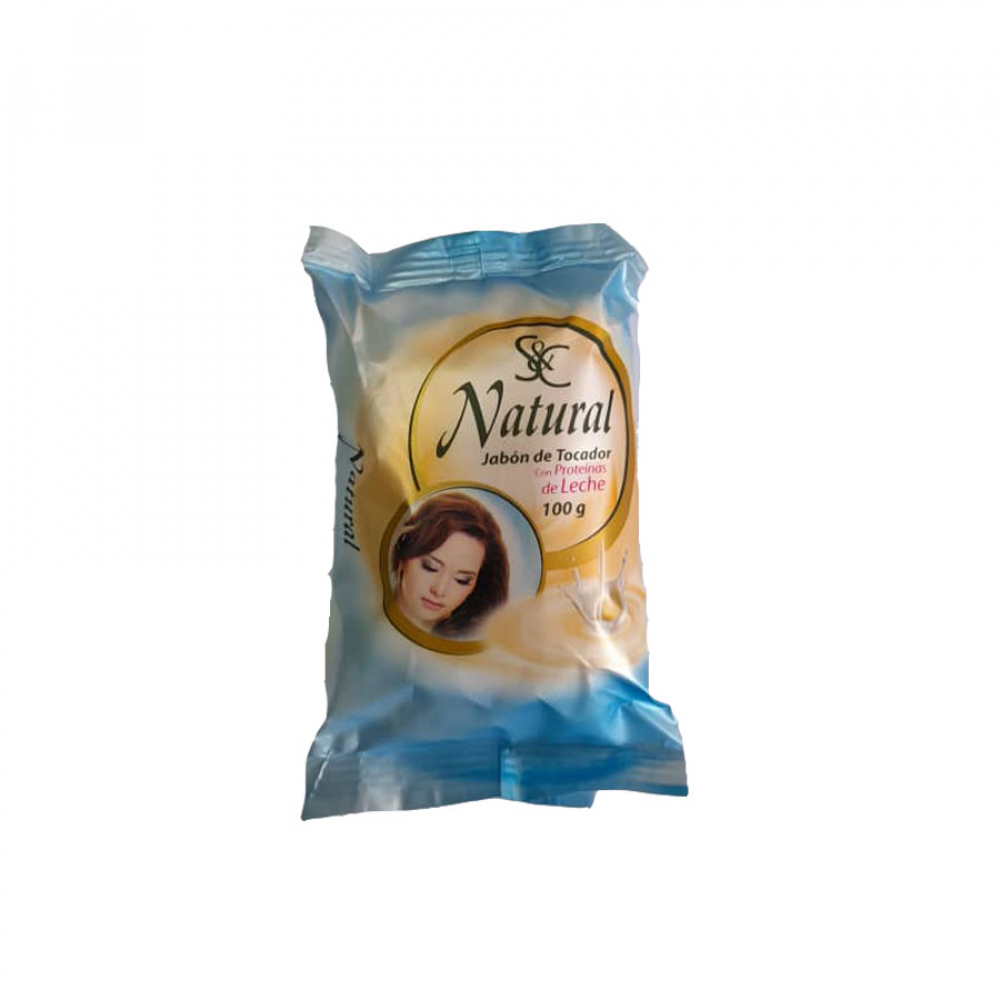 Jabón de tocador con proteína de leche Natural (100 g / 3.5 oz) - Miniatura 4