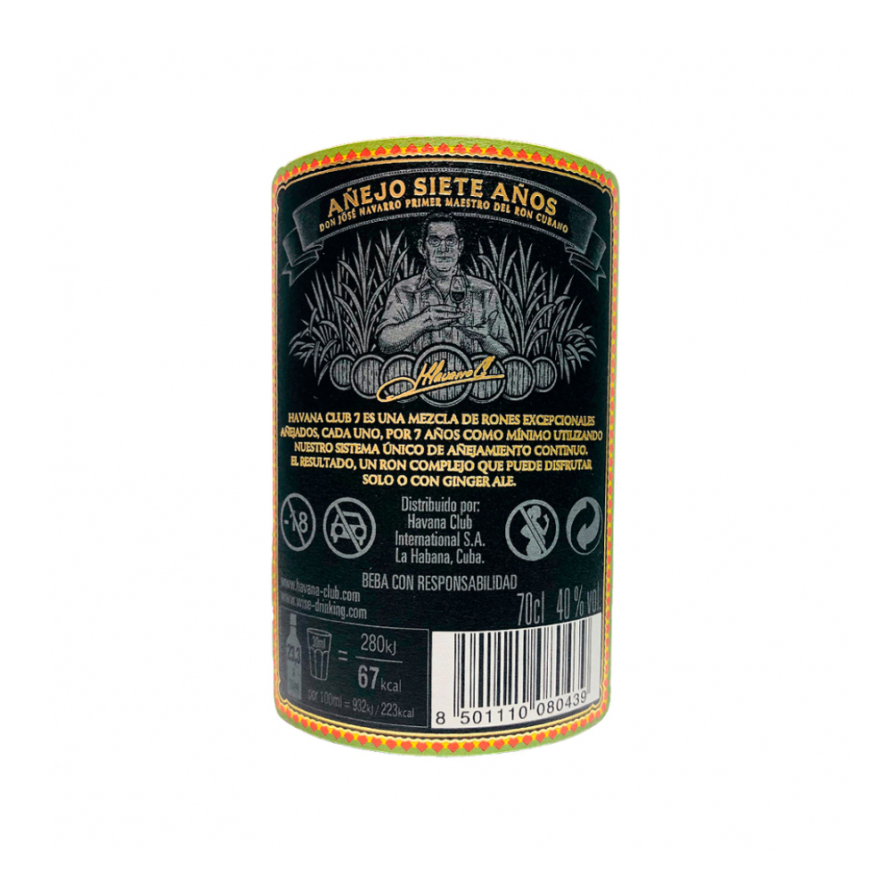 Añejo 7 años Havana Club (2 x 700 ml) - Miniatura 3