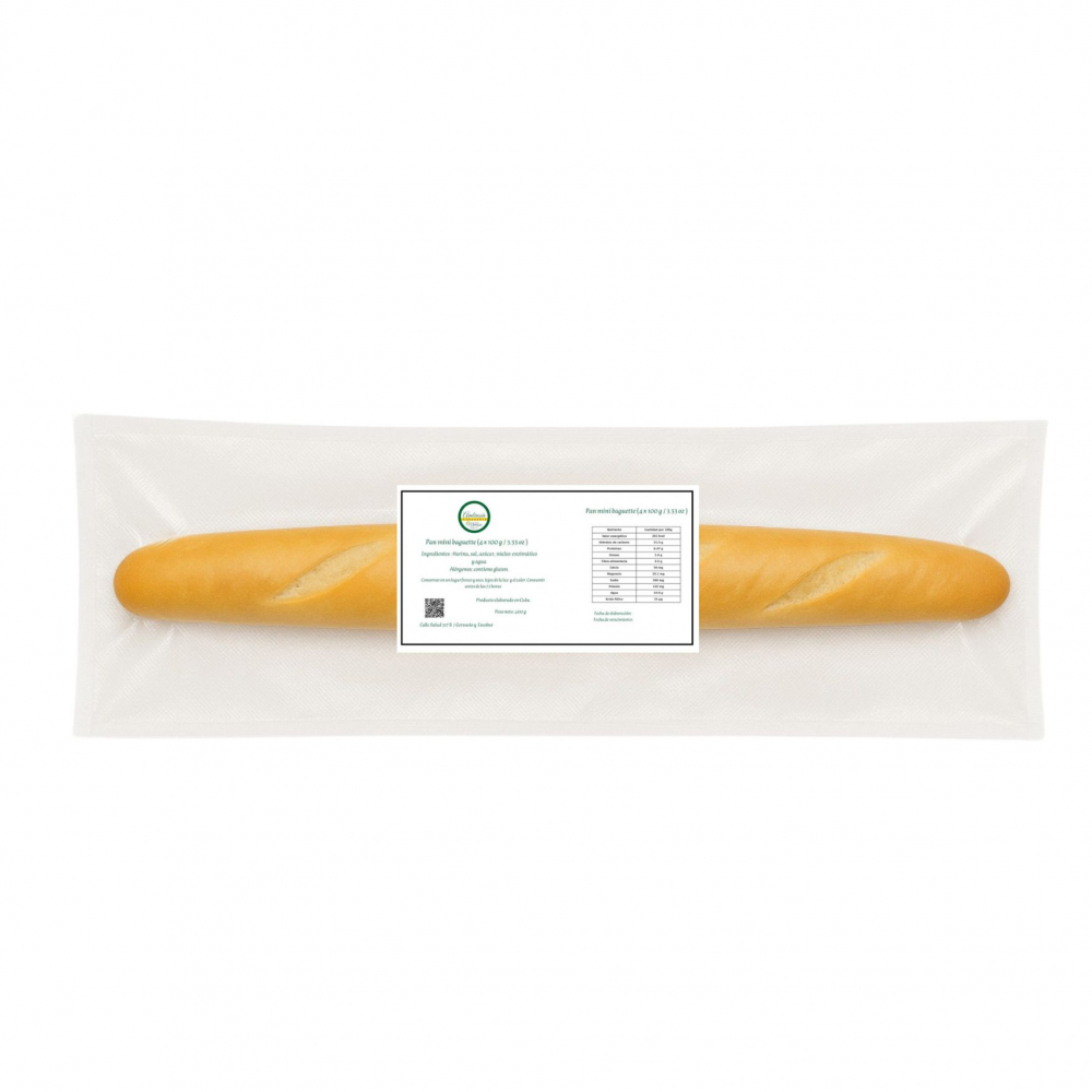 Pan baguette Mimosa (200 g / 7.05 oz) - Miniatura 4