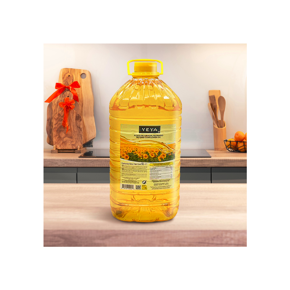 Aceite de girasol refinado YEYA (3 x 5 L) - Miniatura 3