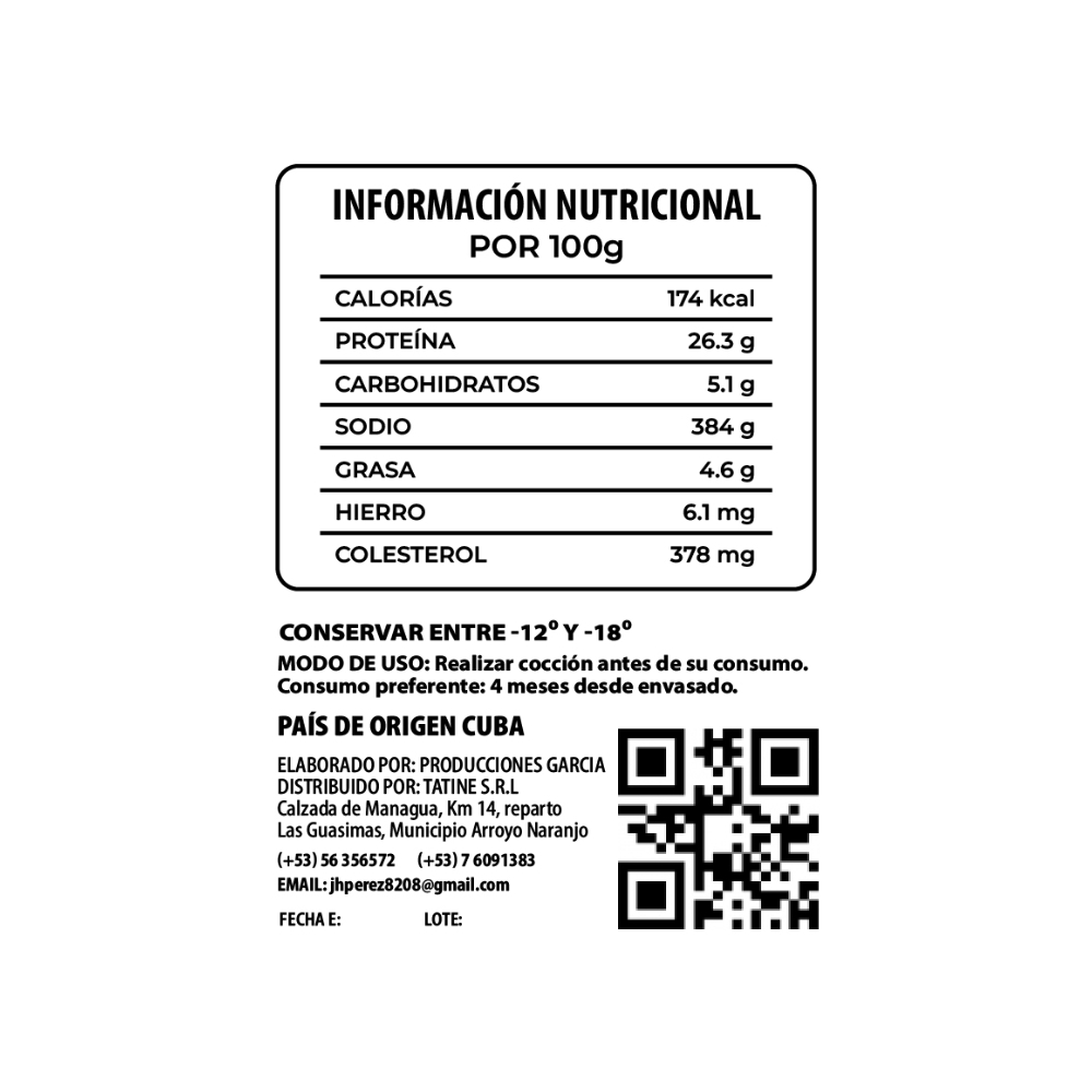 Picadillo de res Campo Vivo (10 x 950 g / 2.09 lb) - Miniatura 4
