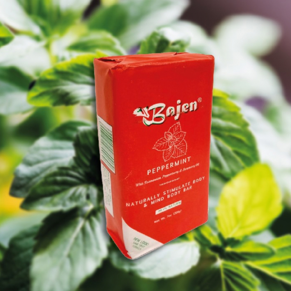 Jabón de tocador especial menta Bajen (5 x 200 g / 7.05 oz) - Miniatura 3