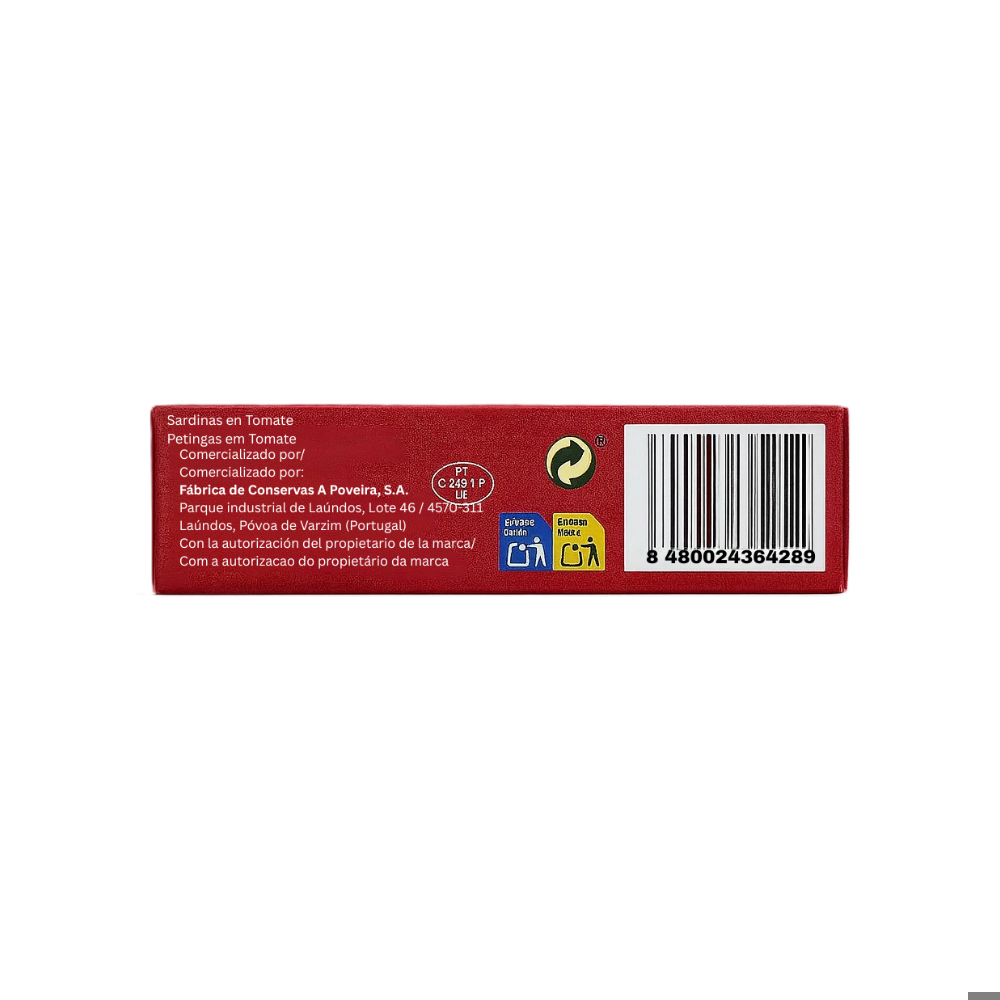 Sardinillas en Tomate Vivo (88 g / 3.10 oz) - Miniatura 2