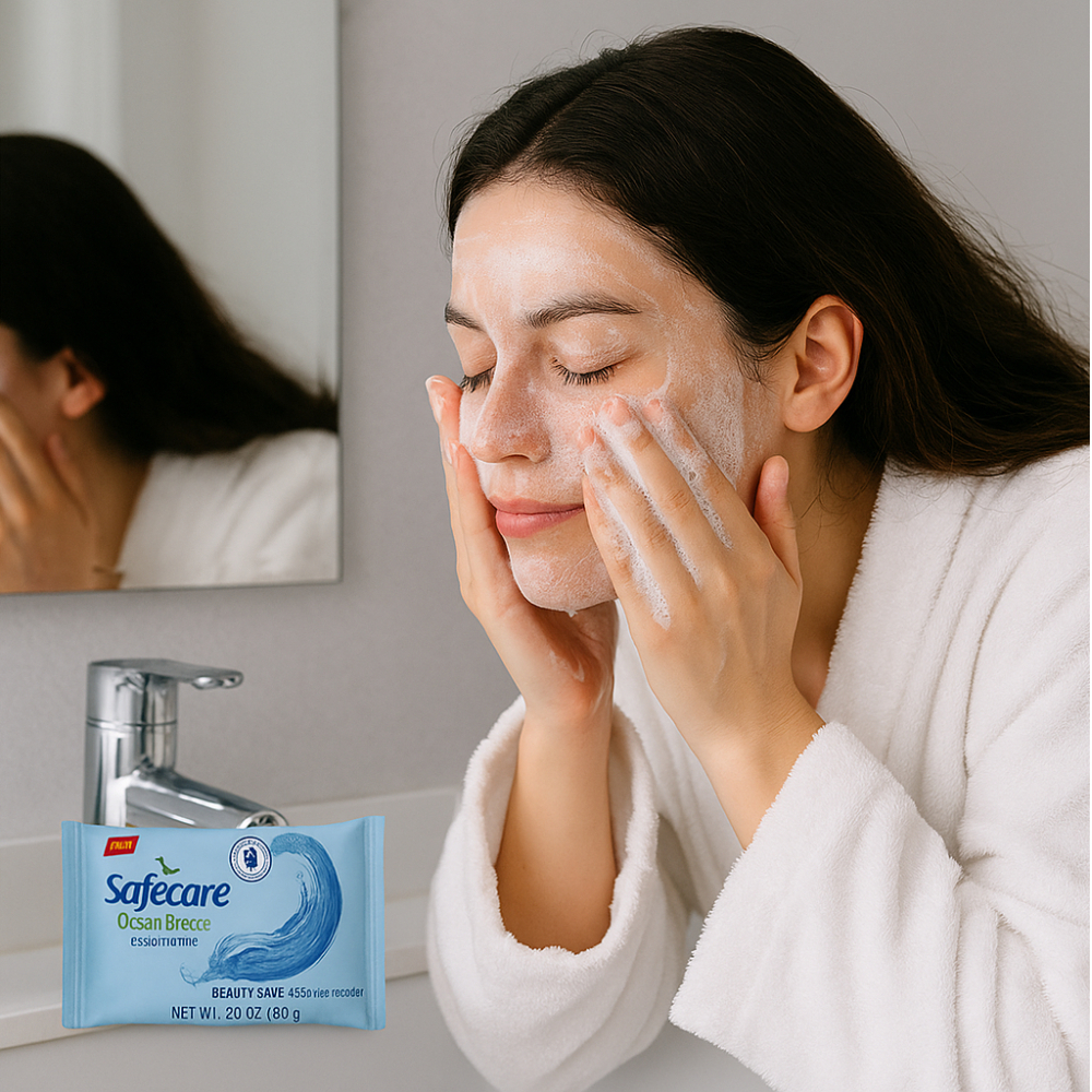 Jabón de tocador brisa marina Safecare (80 g / 2.8 oz) - Miniatura 4