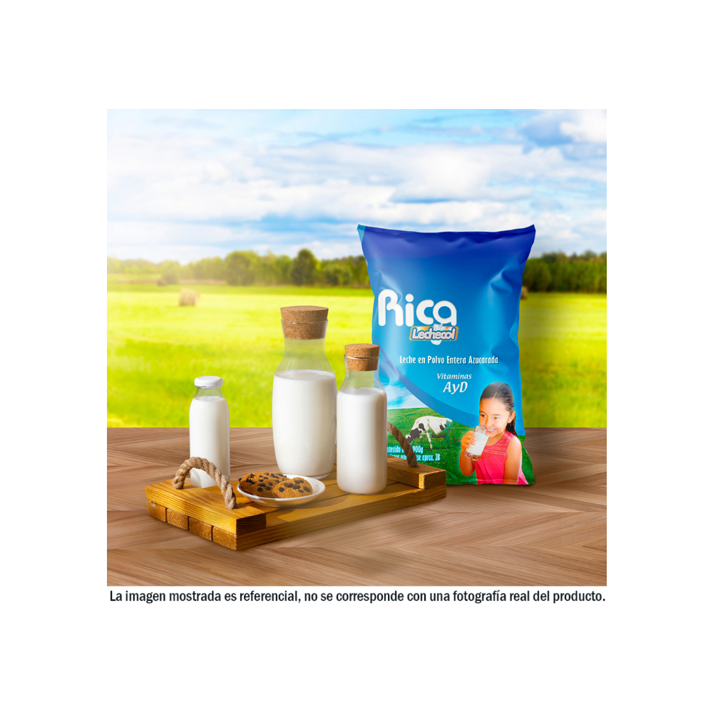 Combo de Leche entera Rica 3(900g x5) - Miniatura 2