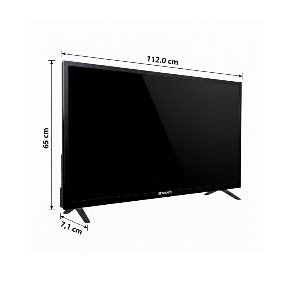 Televisor smart TV HD de 50" Nisato NLED-50WOISLE - Miniatura 4