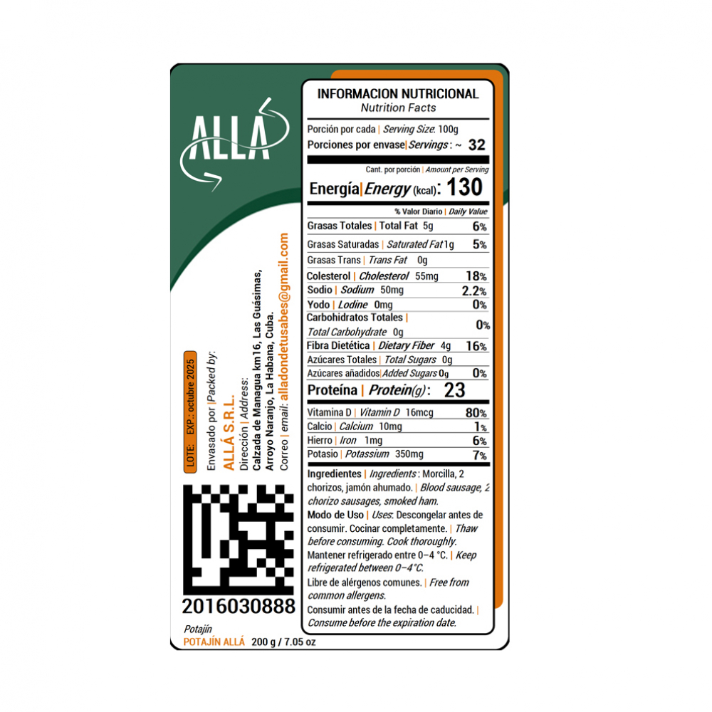 Potajín ALLÁ (200 g / 7.05 oz) - Miniatura 3